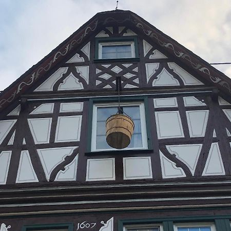 Schoene Ferienwohnung Burgruine Fachwerkhaus Bacharach Dış mekan fotoğraf