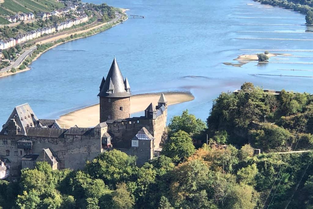 Schoene Ferienwohnung Burgruine Fachwerkhaus Bacharach Dış mekan fotoğraf