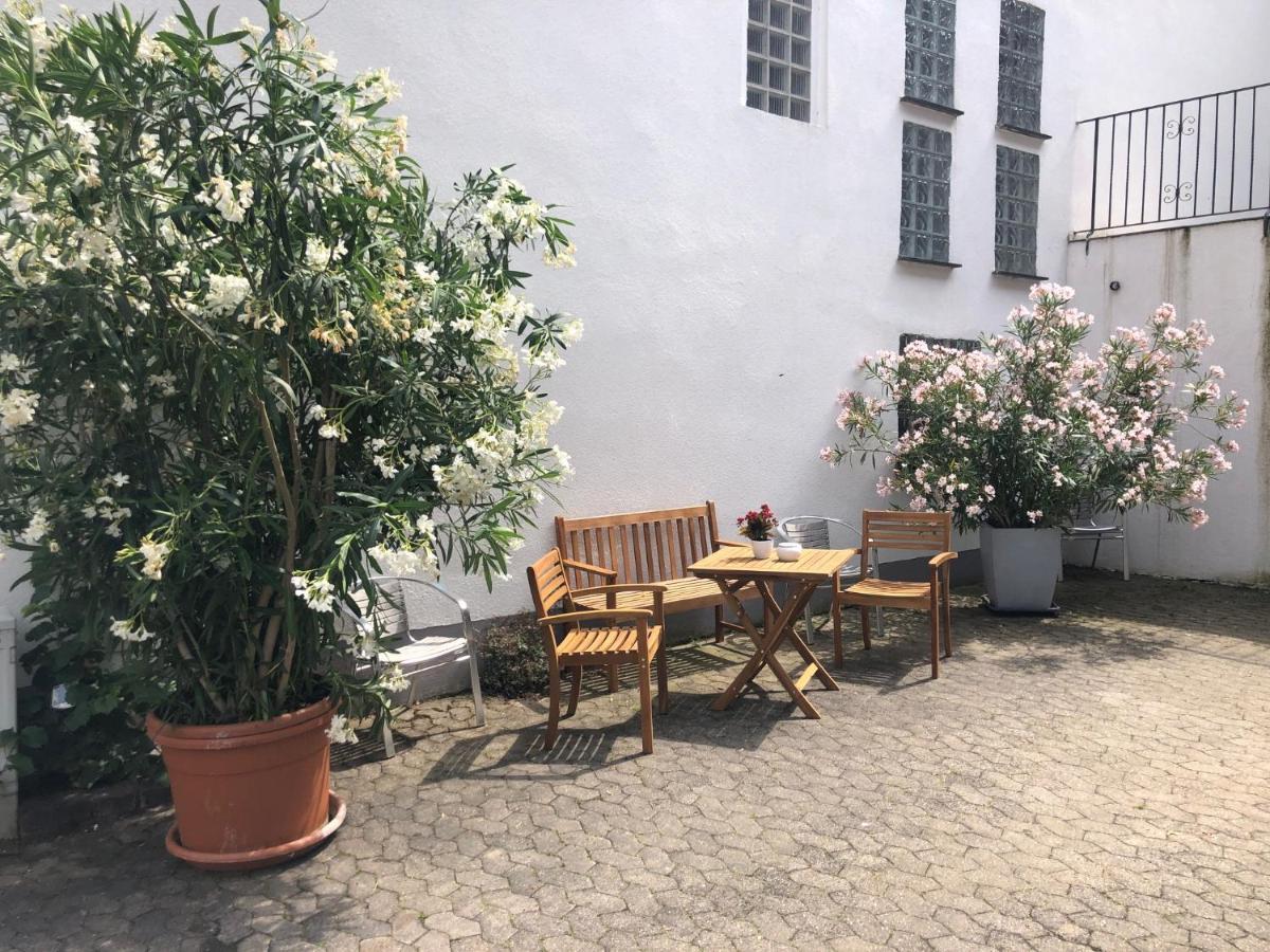 Schoene Ferienwohnung Burgruine Fachwerkhaus Bacharach Dış mekan fotoğraf