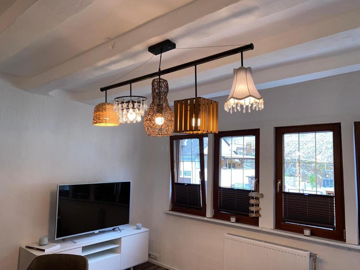 Schoene Ferienwohnung Burgruine Fachwerkhaus Bacharach Dış mekan fotoğraf